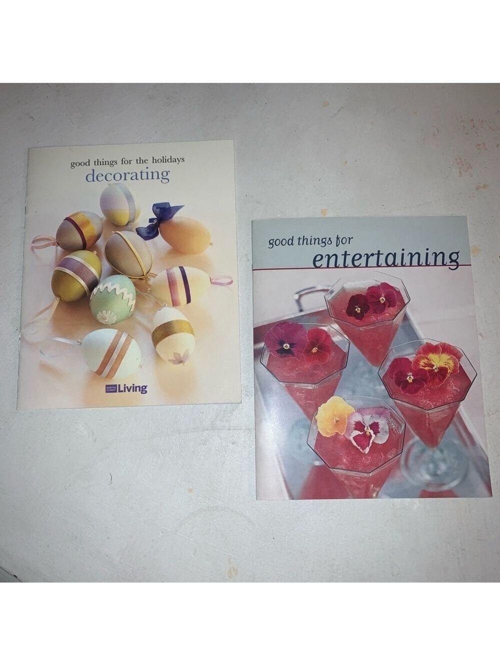 Martha Stewart Living Holiday Decorating & Entertaining Booklets